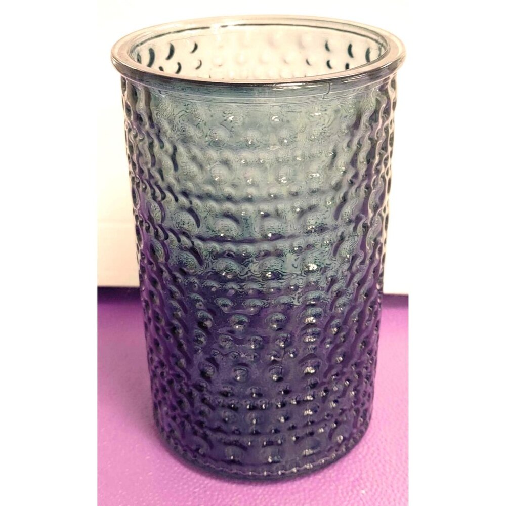 1960 Era Vintage DPS Bubble Mold Glass Vase